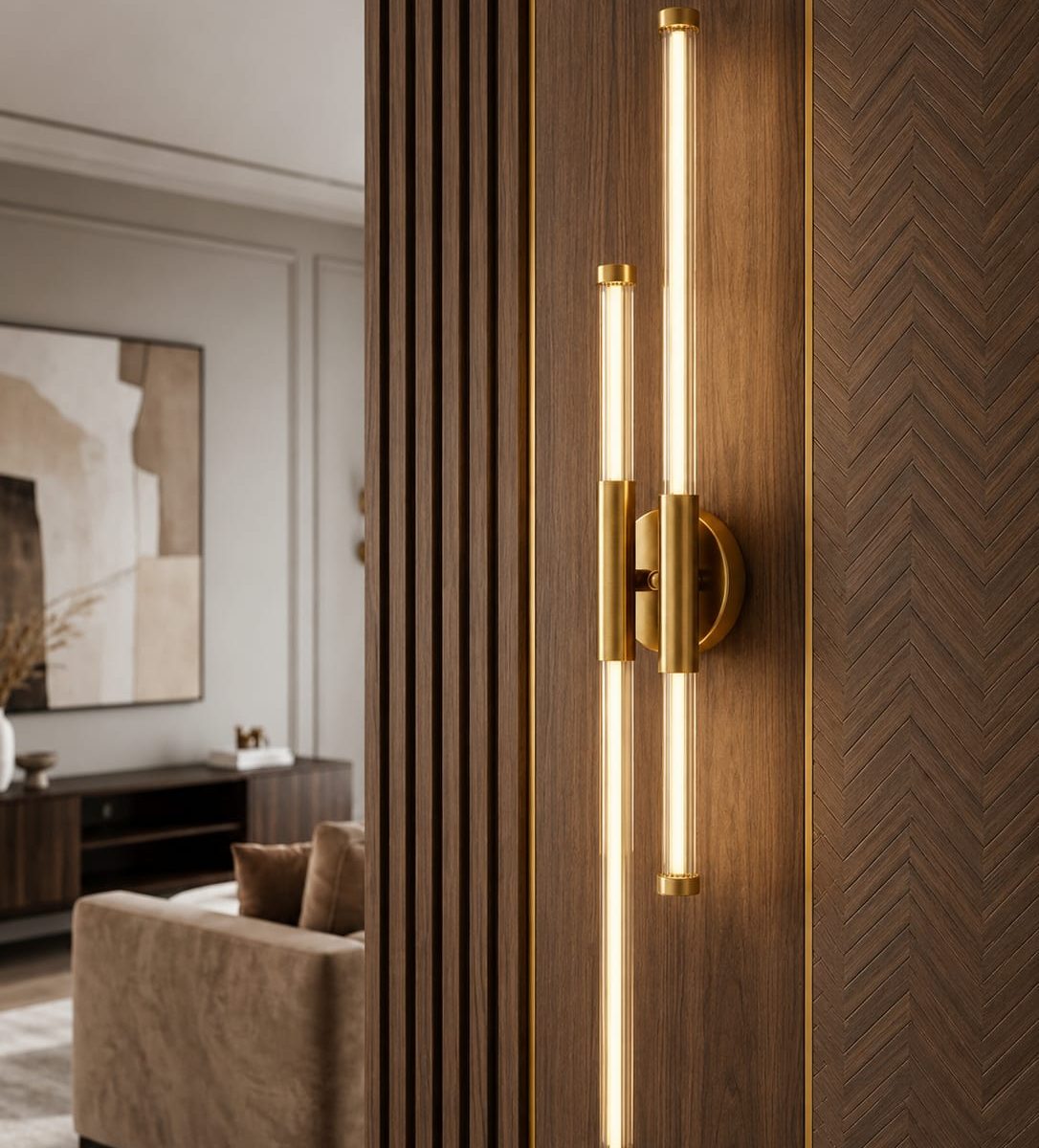 Nordic Luxury Modern LED Wall Light — premium lighting product available from DEEN ELECTRIC Rawalpindi