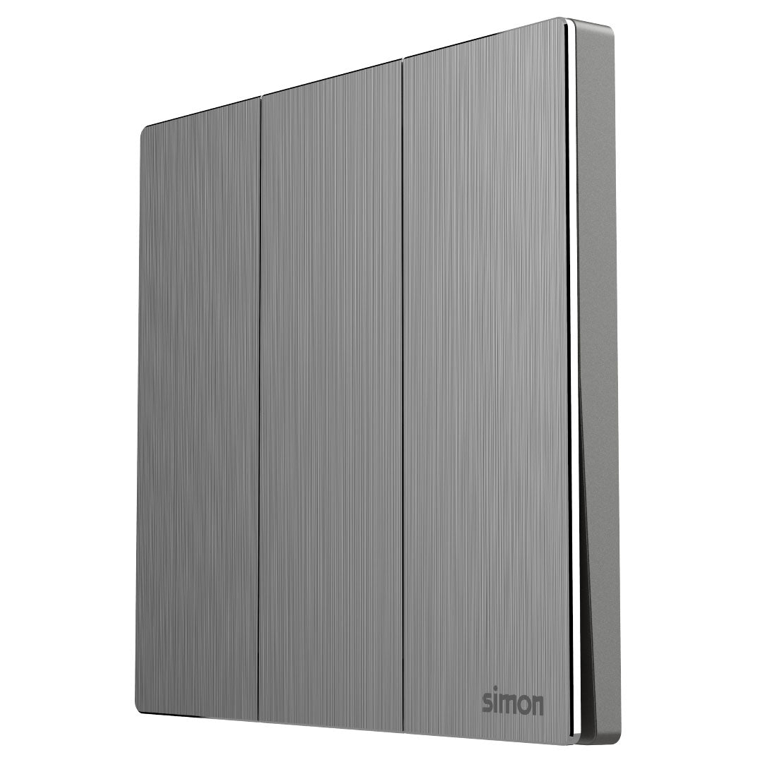 Simon 3G 2-Way Switch M7-Metal Series — premium lighting product available from DEEN ELECTRIC Rawalpindi