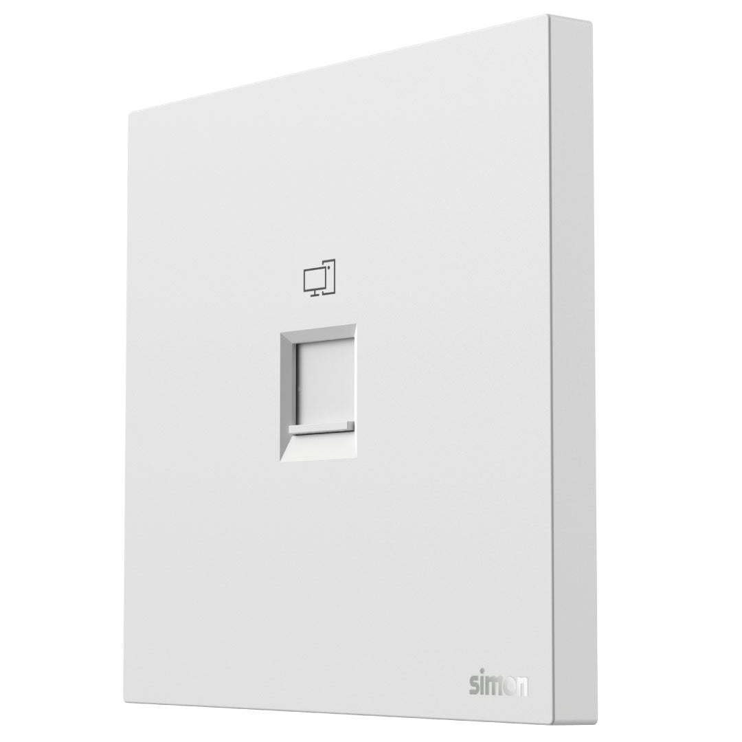 Simon 1G Data Outlet Cat6 M7 Air Series-White — premium lighting product available from DEEN ELECTRIC Rawalpindi
