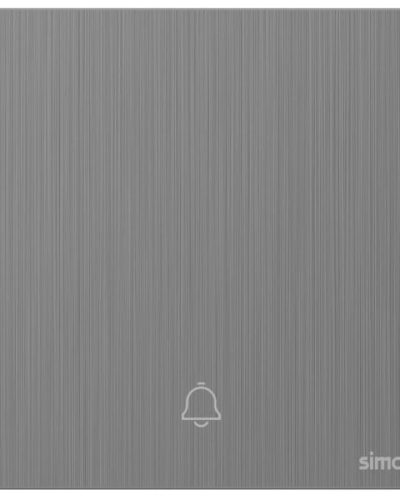 Simon 1G Doorbell Switch M7-Metal Series
