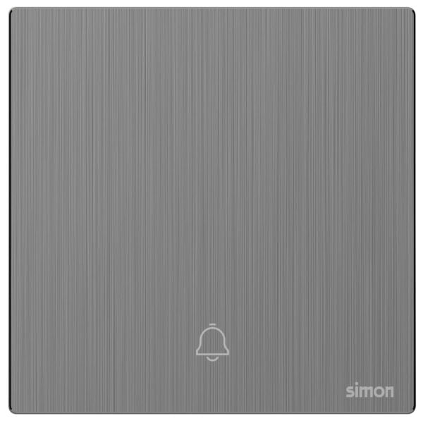 Simon 1G Doorbell Switch M7-Metal Series — premium lighting product available from DEEN ELECTRIC Rawalpindi