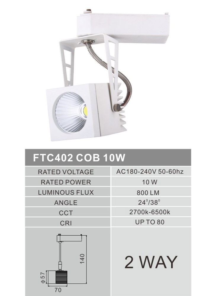 Track / Rail Light – FM42-10W — premium lighting product available from DEEN ELECTRIC Rawalpindi