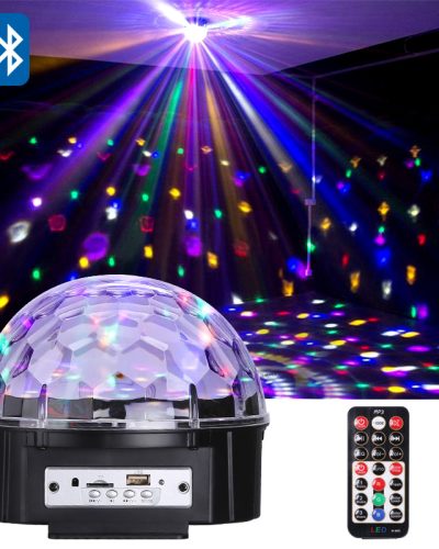 Disco Light Round USB-Bluetooth Supported