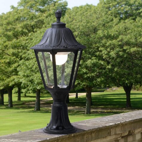 Lot Noemi Hexagonal Gate Pillar Light (Made in Italy) — premium lighting product available from DEEN ELECTRIC Rawalpindi