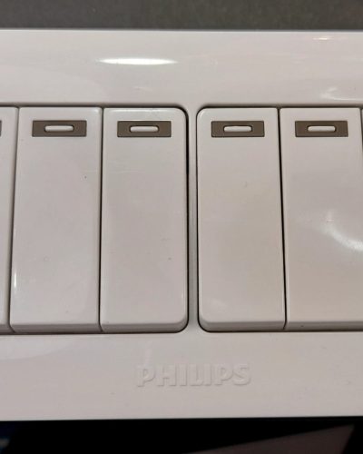 Philips-6 Gang-Switch Single Way-Eco (66849)