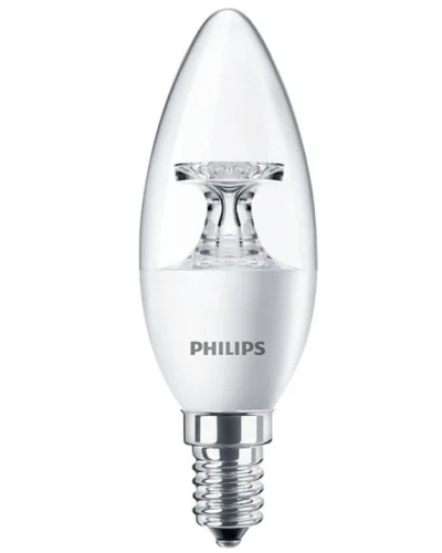 PHILIPS LED E14 Candle Bulb 4w 2700K