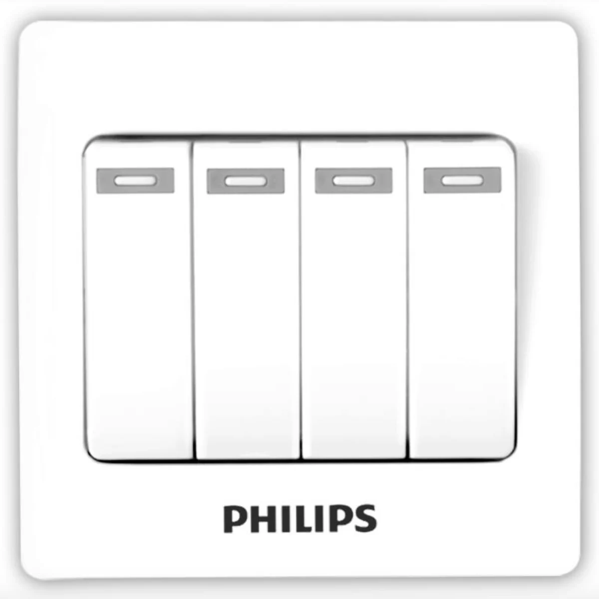 PHILIPS 4 Gang-Switch Single Way Eco Series – 37949 — premium lighting product available from DEEN ELECTRIC Rawalpindi