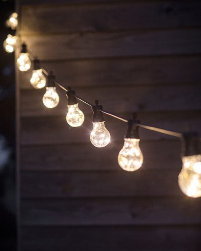 String Light IP66 with 10 bulbs