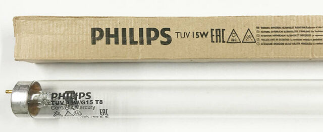 PHILIPS TUV RODS – Ultraviolet (TUV15W G15T8 25PK) — premium lighting product available from DEEN ELECTRIC Rawalpindi