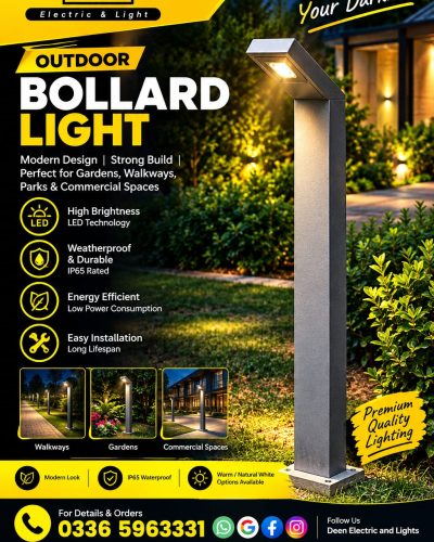 Led bollard light 10W