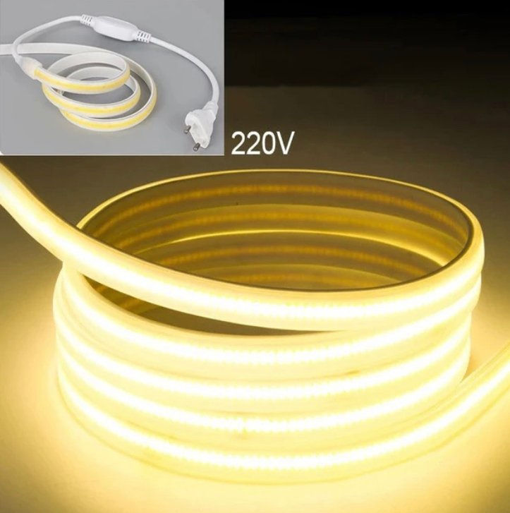 AC220V Waterproof cob led strip light — premium lighting product available from DEEN ELECTRIC Rawalpindi