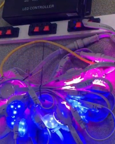 Addressable RGBW led pixel light