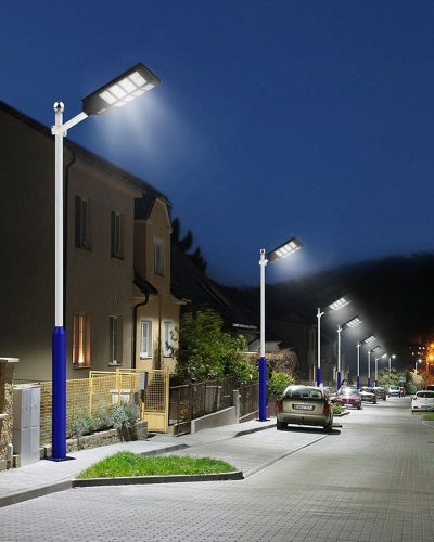 All-in-one solar street light