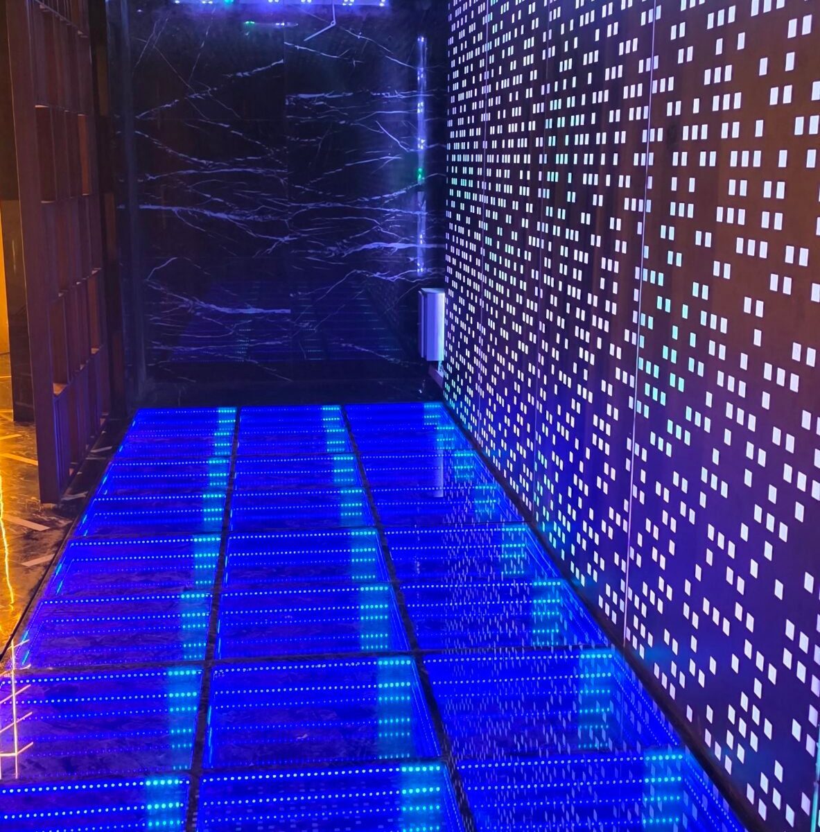 Cnc designed acrylic backlit wall and ceiling — premium lighting product available from DEEN ELECTRIC Rawalpindi