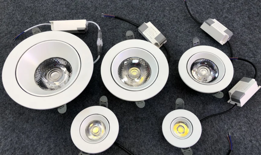 Cob led movable recessed downlight — premium lighting product available from DEEN ELECTRIC Rawalpindi