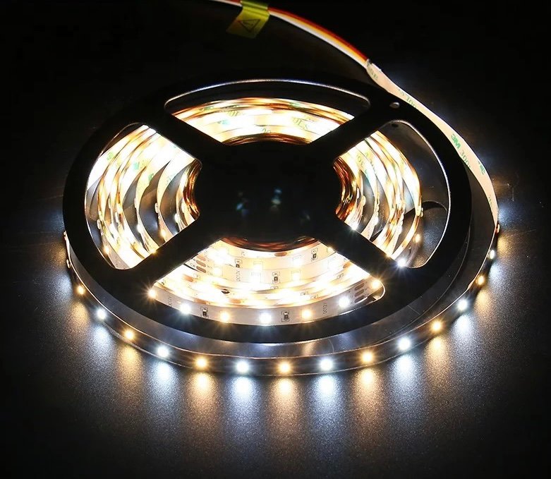 Double CCT 2in1 warm white + cool white led strip light — premium lighting product available from DEEN ELECTRIC Rawalpindi