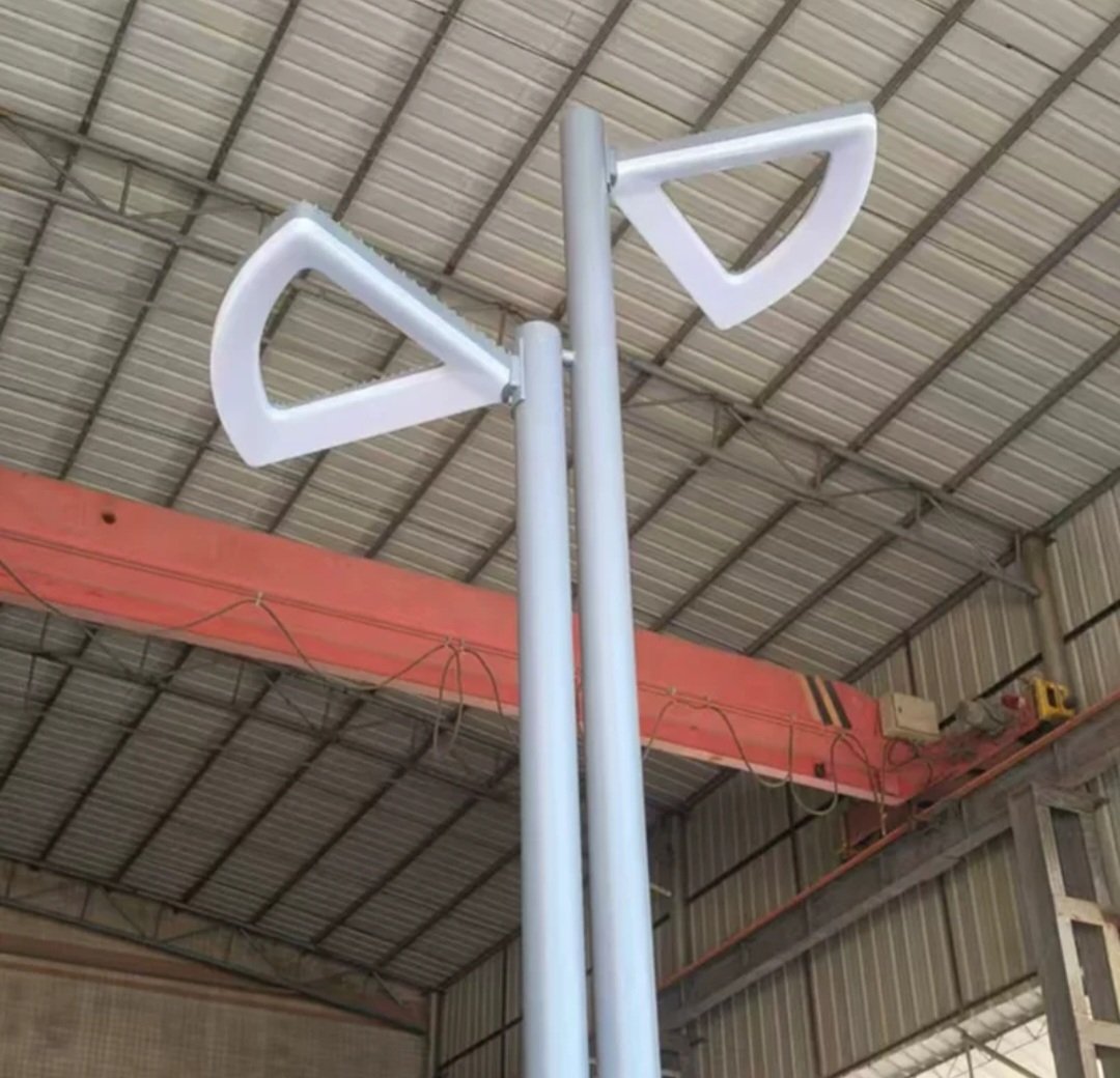Double sided modern led decorative pole light 3m — premium lighting product available from DEEN ELECTRIC Rawalpindi