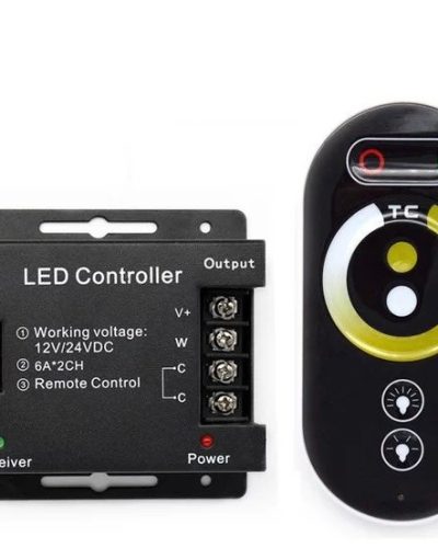 Dual colour RF touch remote control controller