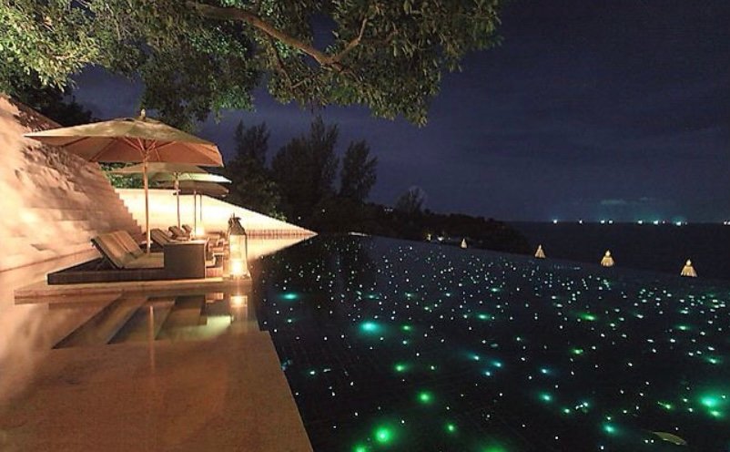 Fibre optic swimming pool lighting kit — premium lighting product available from DEEN ELECTRIC Rawalpindi