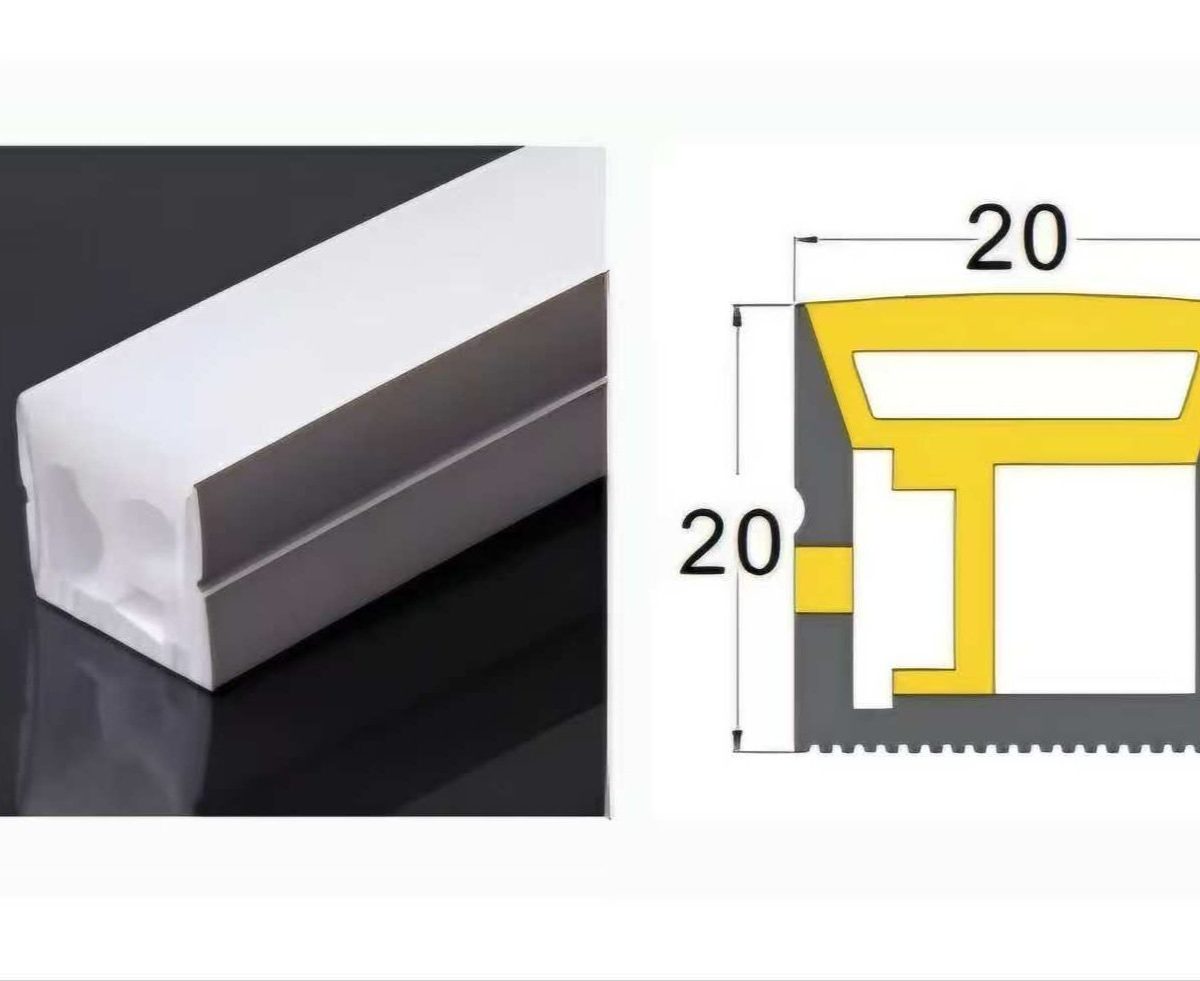 Floor recessed silicon profile 2020mm — premium lighting product available from DEEN ELECTRIC Rawalpindi