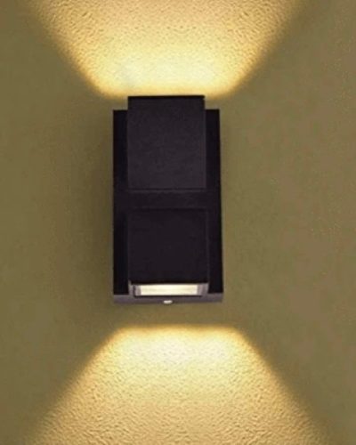 K-shaped led outdoor wall light