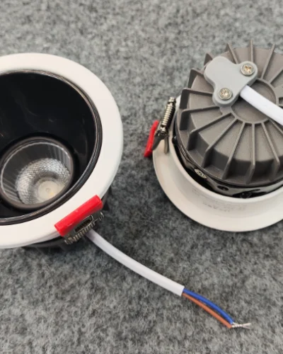 Led deep recessed cob spotlight