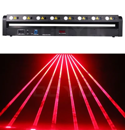 LED eight eye laser beam Moving Head Light