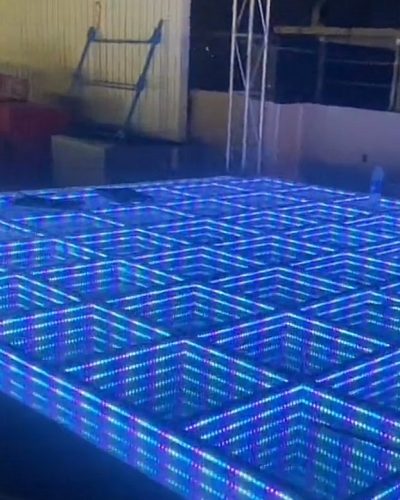 Led infinty dance floor