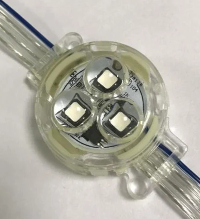 Led rgb addressable pixel light