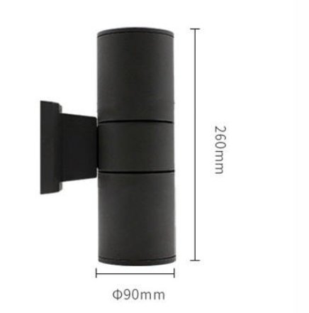 Led round up and down cylindrical wall light — premium lighting product available from DEEN ELECTRIC Rawalpindi