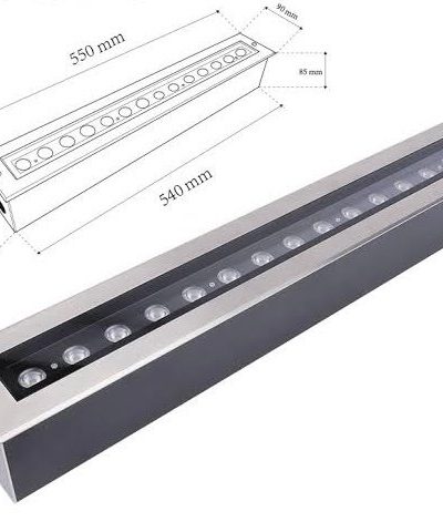 Led waterproof recessed landscape light