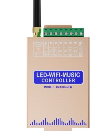 Led wifi music controller