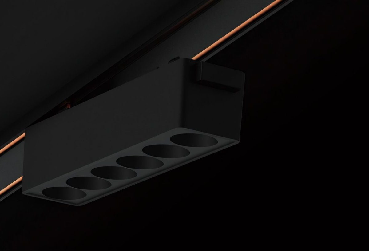 Linear Magnetic Track System 3m — Black — premium lighting product available from DEEN ELECTRIC Rawalpindi