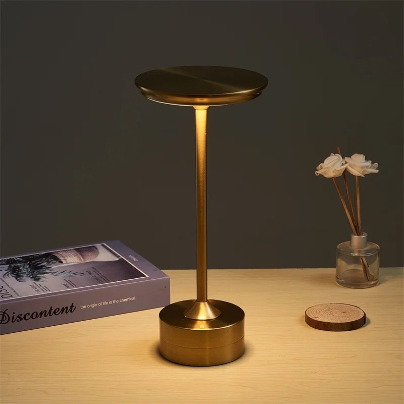 Luxury rechargeable metal lamp for resturants — premium lighting product available from DEEN ELECTRIC Rawalpindi