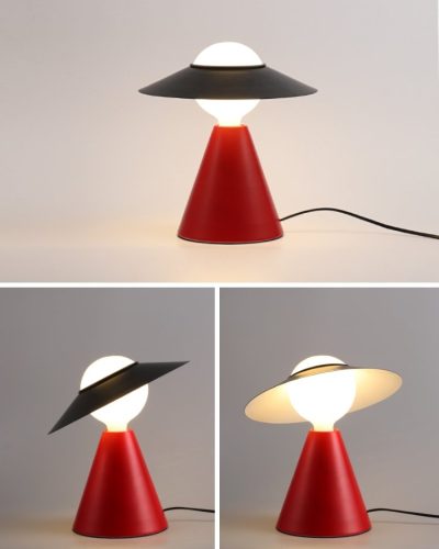 Nordic style metal hat lamp