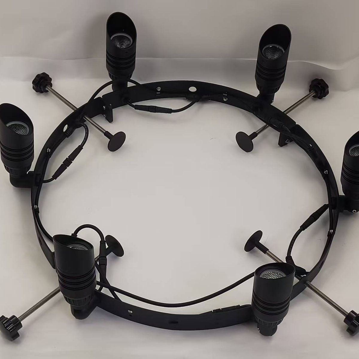Palm tree led ring light with 6 spot lights — premium lighting product available from DEEN ELECTRIC Rawalpindi