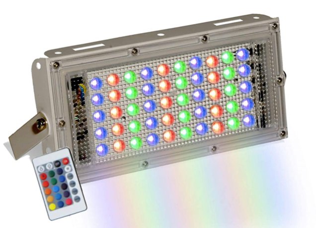RGBW led flood light — premium lighting product available from DEEN ELECTRIC Rawalpindi