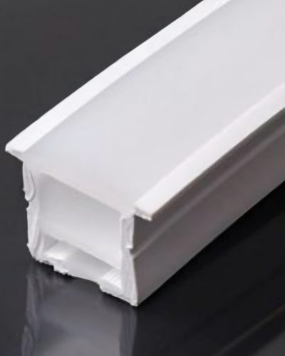 Silicon profile light with collar