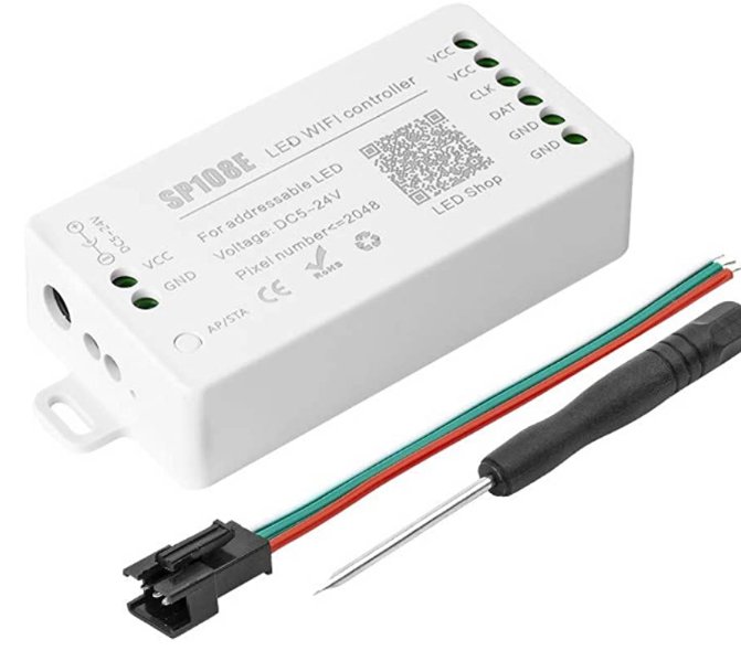 SP108e LED Wifi Magic Controller — premium lighting product available from DEEN ELECTRIC Rawalpindi