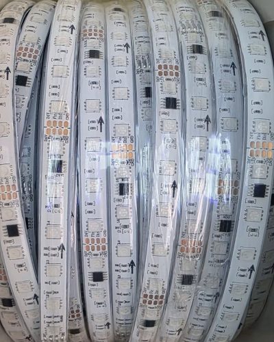Waterproof rgb pixel strip